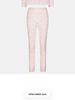 Roller Rabbit hearts pajama pants